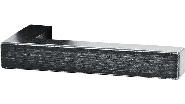 Türdrückerpaar Stahl.verz.pat. 14mm 120/