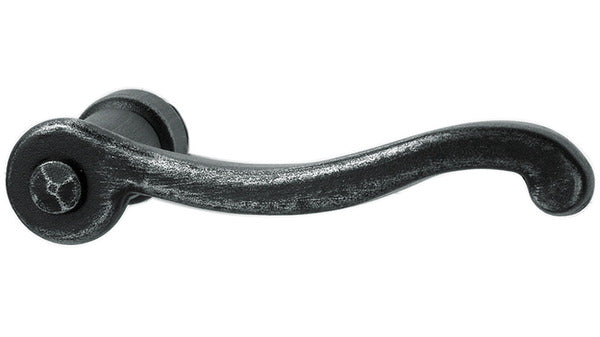 Türdrückerpaar 18mm, 120/8mm Stahl verzi