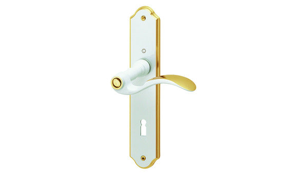 20.M124.2 Rs weiss Drücker-Lochteil rech