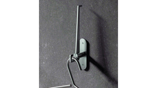 Klapphaken 200/55mm Edelstahl matt handg