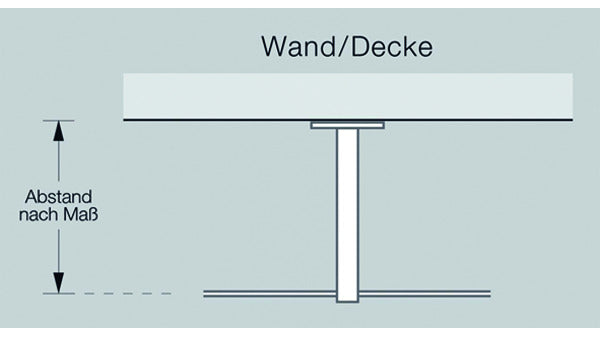 Seilzwischenträger auf Maß zur Decken-