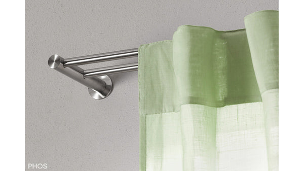 Doppel-Endstangenhalter Ø20 x 143 mm