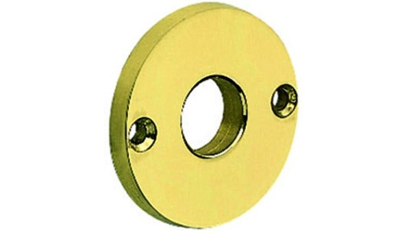 Drückerrosette Mess.pol.16mm 53/6mm