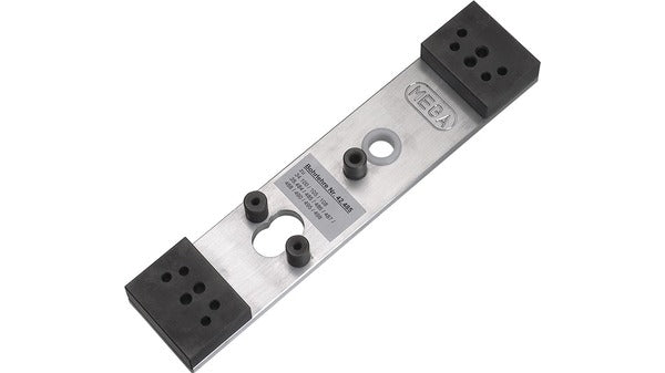 Bohrlehre MEGA für Türschil- der mit Zyl