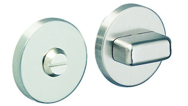 Schlüsselrosette WC GLUTZ 5332 Edelstahl