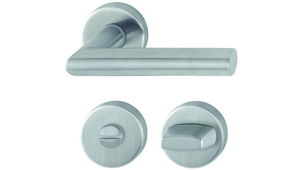 Türdrücker-Grt.WC HOPPE Edelst. matt