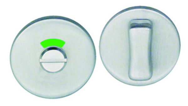 Schlüsselrosetten WC Edelstahl matt 52/8