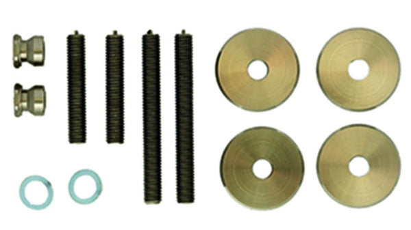 Montageset paarweise Holz/Glas mit Stütz