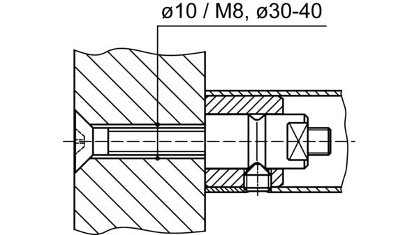 OGRO Türgriff-Bef. GZ 216, TD 34-52mm