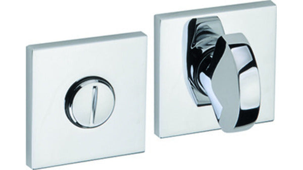 Schlüsselrosette WC MEGA Zink verchromt