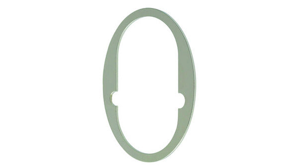 Abdeckplatte zu Aussenrosette Mess.vern.