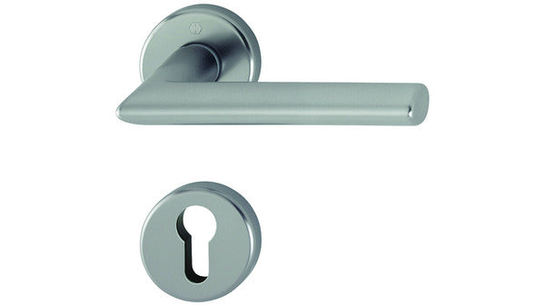 Türdrückergrt. HOPPE Stockholm PZ/Alu F9