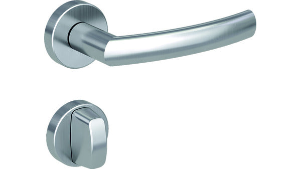 Türdrücker-Grt.WC Lorita CRNI matt, Kl.3