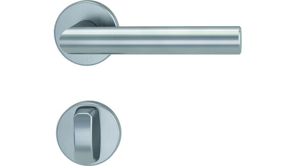 Türdrücker-Grt.WC Lucia CRNI matt, Kl.3