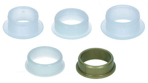 Drückerführungen Kunststoff gold 18/21mm