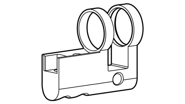 Gehäuse Halbzylinder PZ 2114-1/42.5