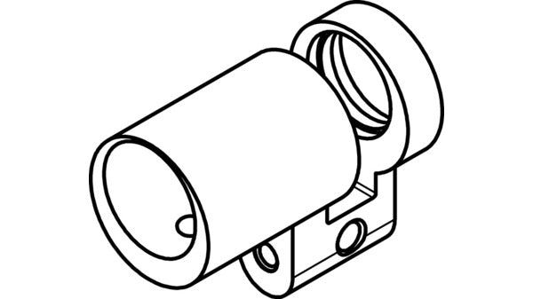 Gehäuse Halbzylinder RZ 2214-1/72.5