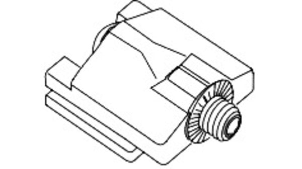 GEZE Gleiter verschraubbar mont. 30mm
