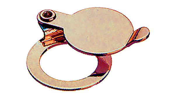 Verdeckplatten für Türspione Messing bla