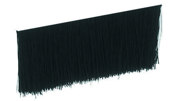 Bürstendichtungen, schwarz Bürstenhöhe 2