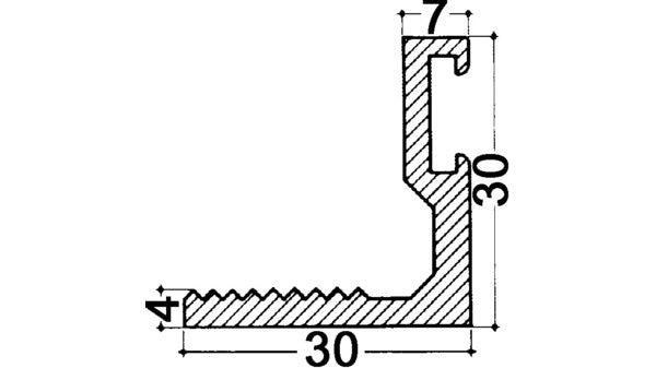Schwellenwinkel HEBGO 170 Länge 5250mm