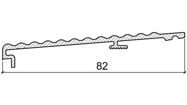 Steckprofile HEBGO 179, Länge 5250 mm