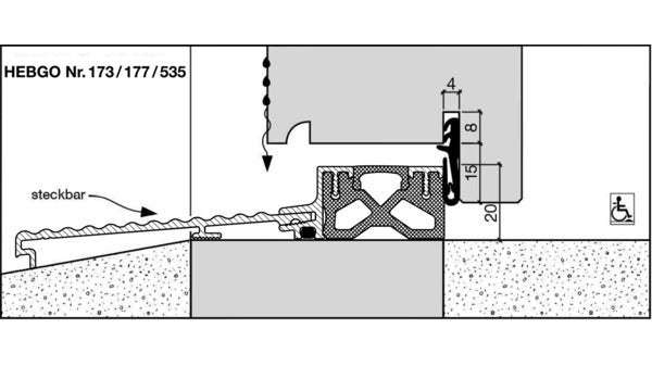 Dichtschnur HEBGO 4mm, 50m