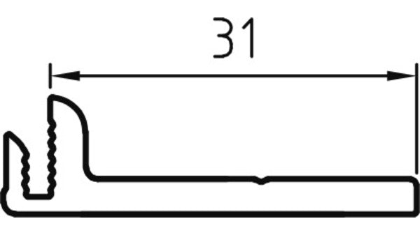 Beschlagaufnahmeprofile 31 E6/C-0, 6000m