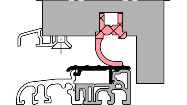 Dichtung Rügen 20mm, schwarz 4000mm