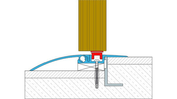 Magnet-Renovierungsschwelle ALUMAT 1110