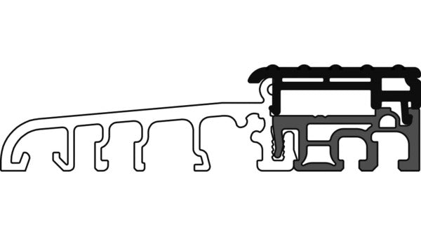 Bodenschwellen Eifel 80 TB auf Mass, gra
