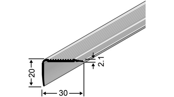 TS-Winkelprofil ungel. schwer 30x20mm