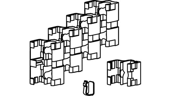 Zubehör-Garnituren für Rund- und Flachbo