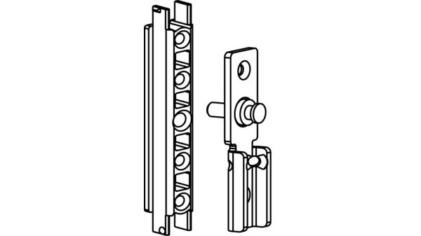 Befestigungsplatten-Garnitur zu GEZE FPS