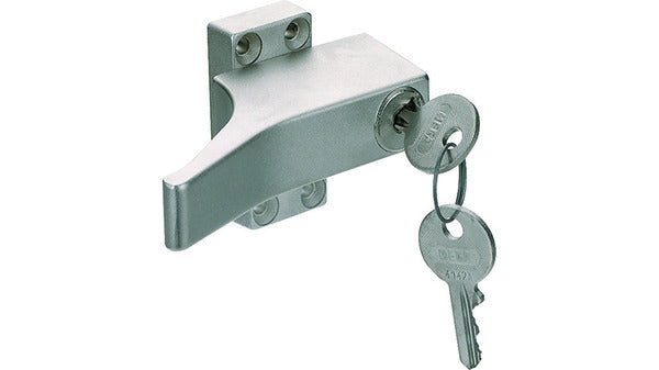 Fenstersicherungen MEGA vernickelt matt,