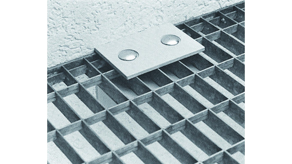 Gitterrost-Sicherungen GLUTZ Winkelplatt