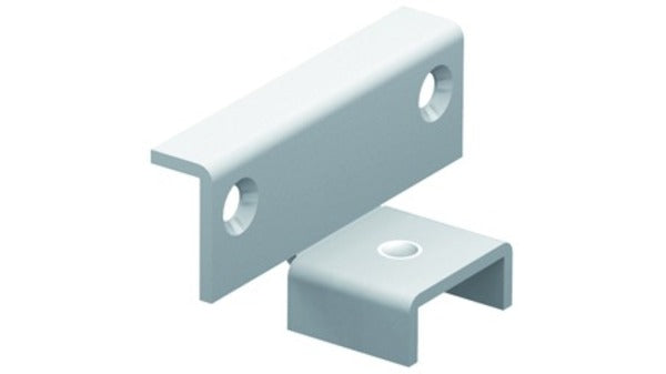 Halter abgewinkelt für Nute