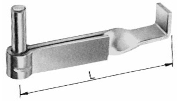 Steinkloben, Tessinerform schwarz, Länge
