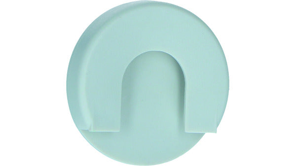 Kunststoff-Anschläge, grau zum Aufstecke