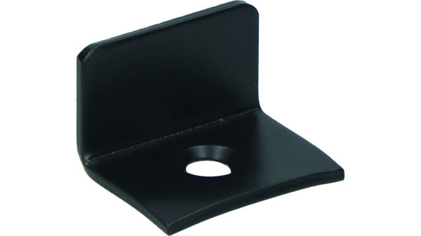 Anschlagwinkel 30/22/18 mm schwarz
