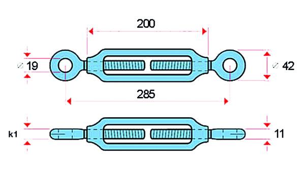 Spannschrauben, Gewinde M 12 Edelstahl