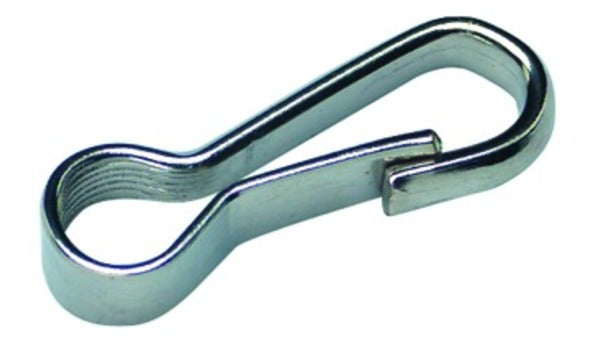 Karabinerhaken, Länge 50 mm Stahl vernic