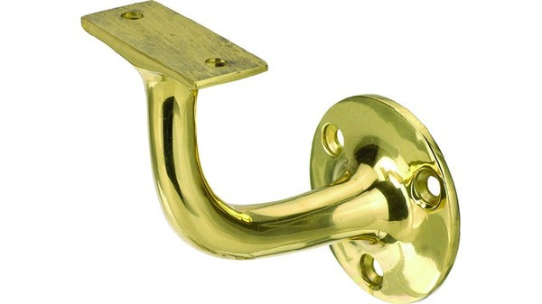 Handlaufstützen, Ausl. 68 mm Messing pol