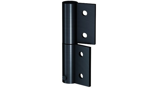 Federscharnier, schwarz
