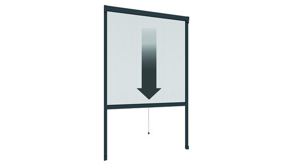 IS Plus Rollo Fenster 160x160cm anthrazi