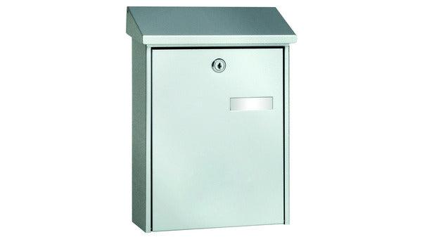 Burg Briefkasten Daily 5861 silber