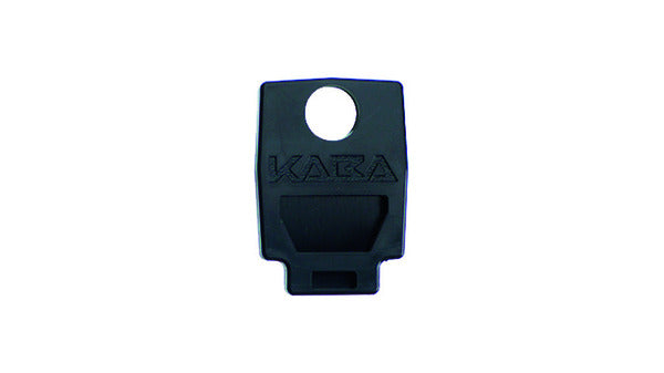 Schlüsselkappen KABA Kunststoff, schwarz