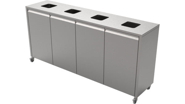 Abfalltrennsystem 4-fach MAKK