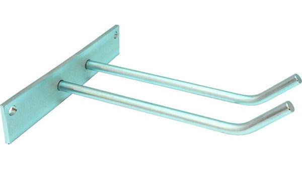 Besenhalter verzinkt für 2 Bodenwischer