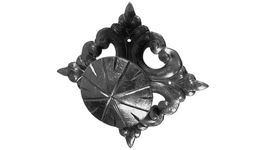 13.217/217 B Türknopf mit Rosette